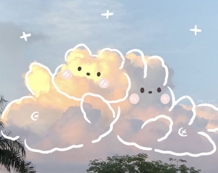 Avatar bầu trời cute 